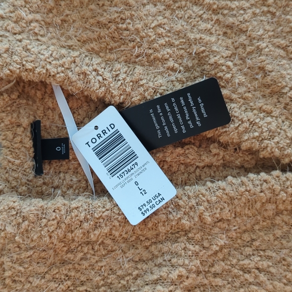 Torrid Popcorn Cardigan size 0 - Picture 6 of 6